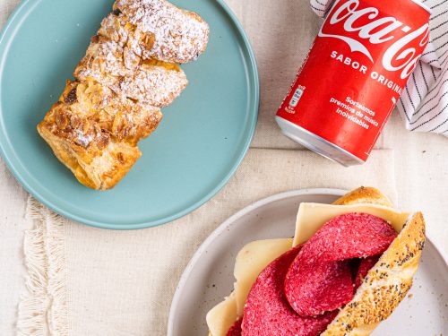 MENÚ BOCADILLO + REFRESCO + DULCE