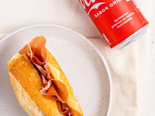 MENÚ PULGA + REFRESCO